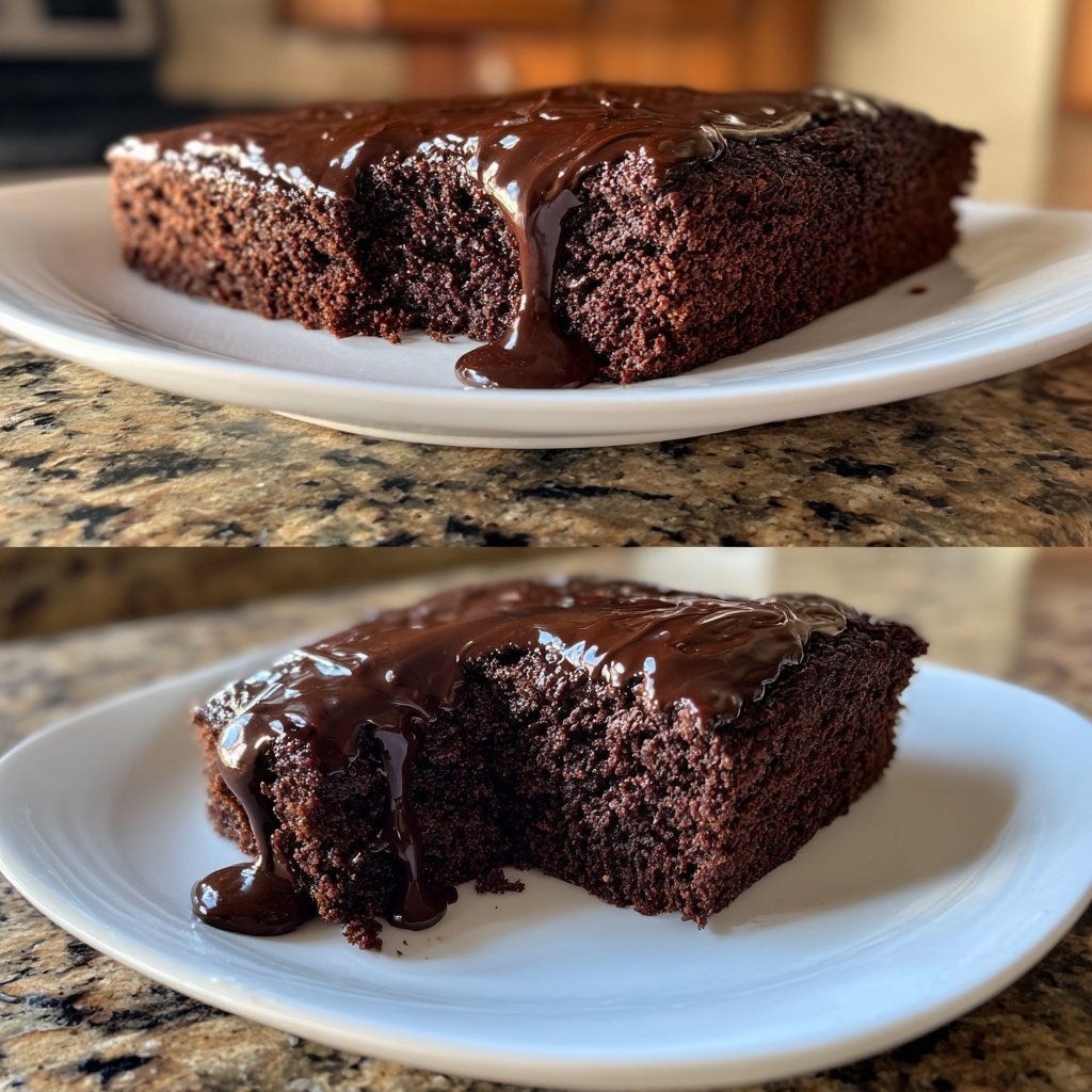 Chocolate Sheet Cake With Cocoa