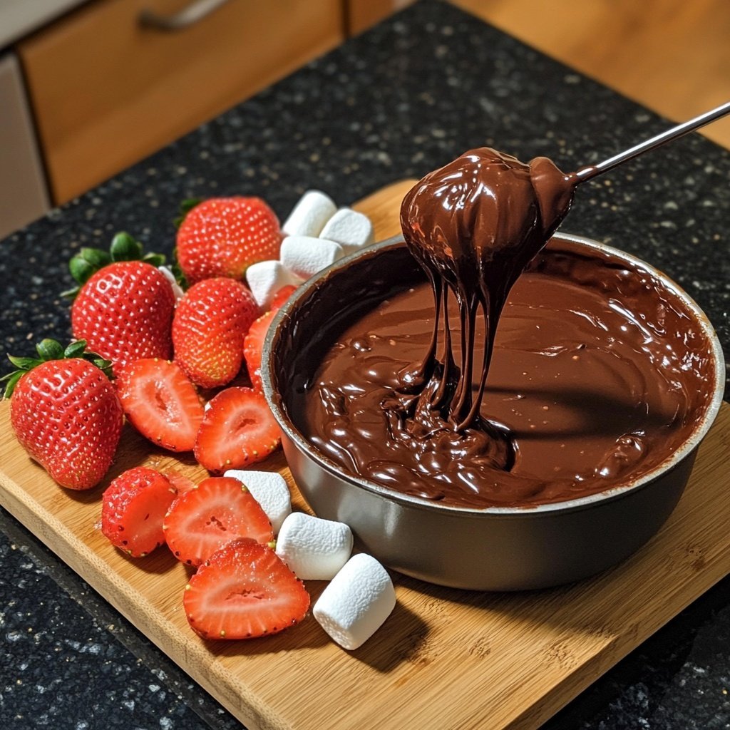 Chocolate Fondue Recipe Easy