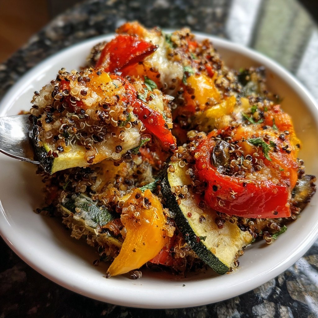 Sunday Roasted Vegetable Grain Bake