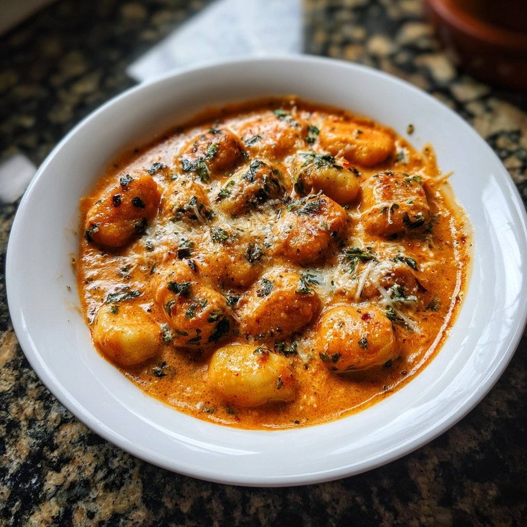 Creamy Tomato Gnocchi