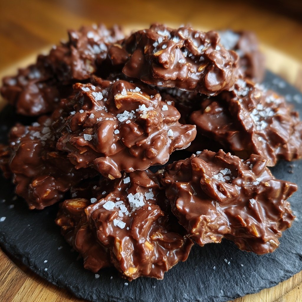 Chocolate Almond Clusters
