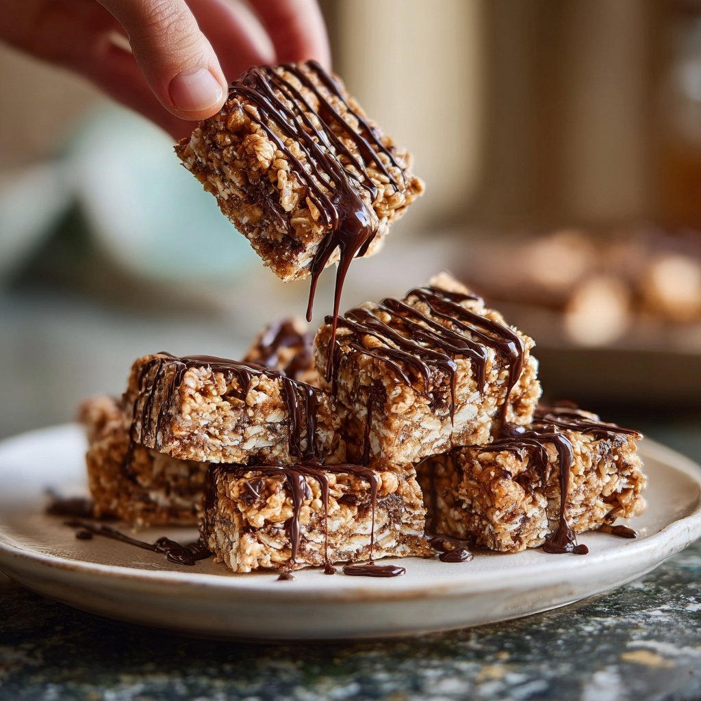 Chocolate Coconut Energy Squares