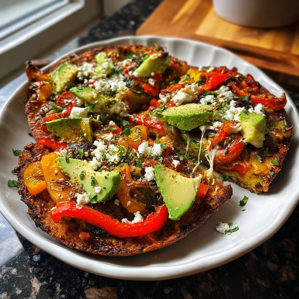 Super Bowl Veggie Flatbreads
