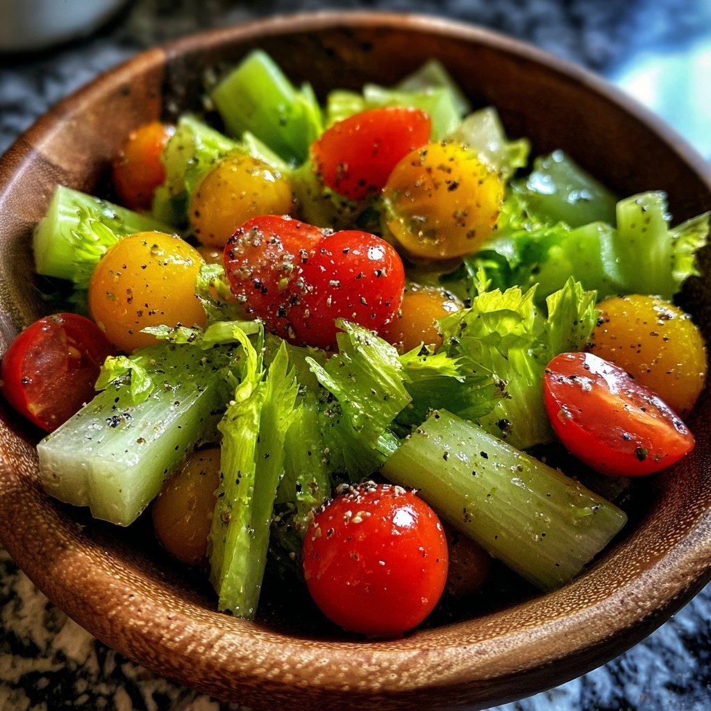 Celery Salad With Mustard Dressing