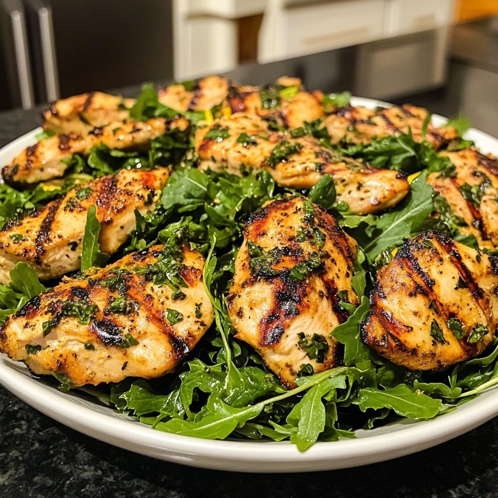 Grilled Lemon Herb Chicken Bowl