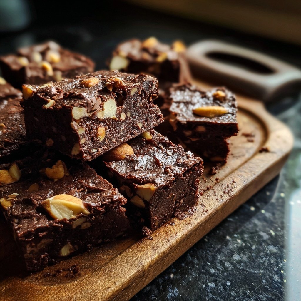 Chocolate Almond Snack Fudge