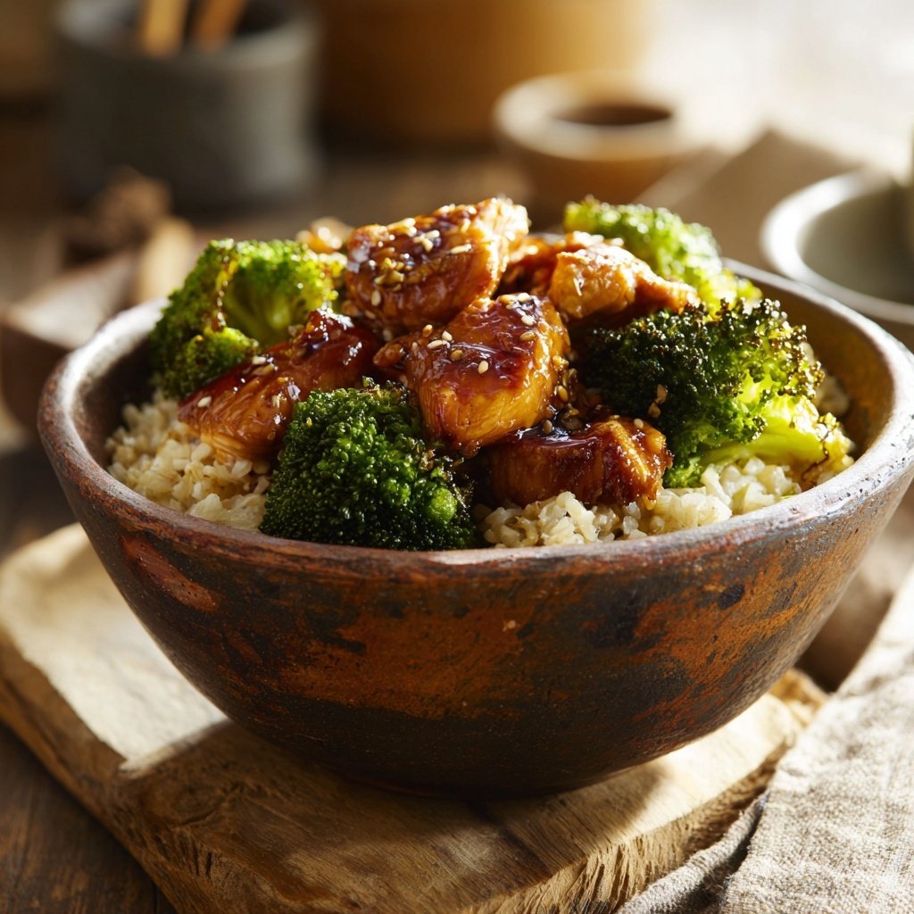 Easy Healthy Chicken Teriyaki Bowl