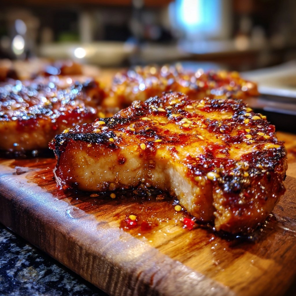 Honey Garlic Pork Chops