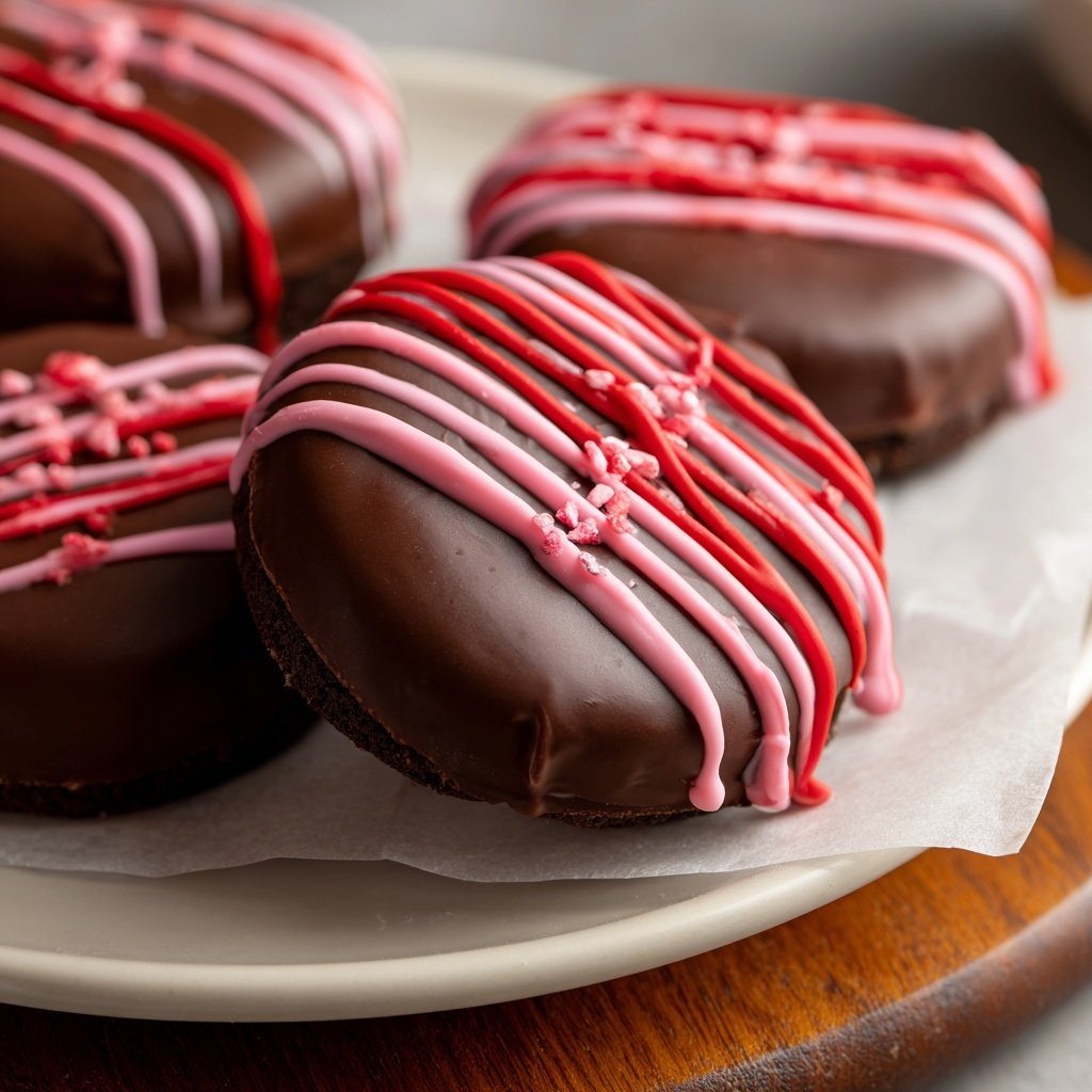 Valentines Treats Chocolate Covered Oreos