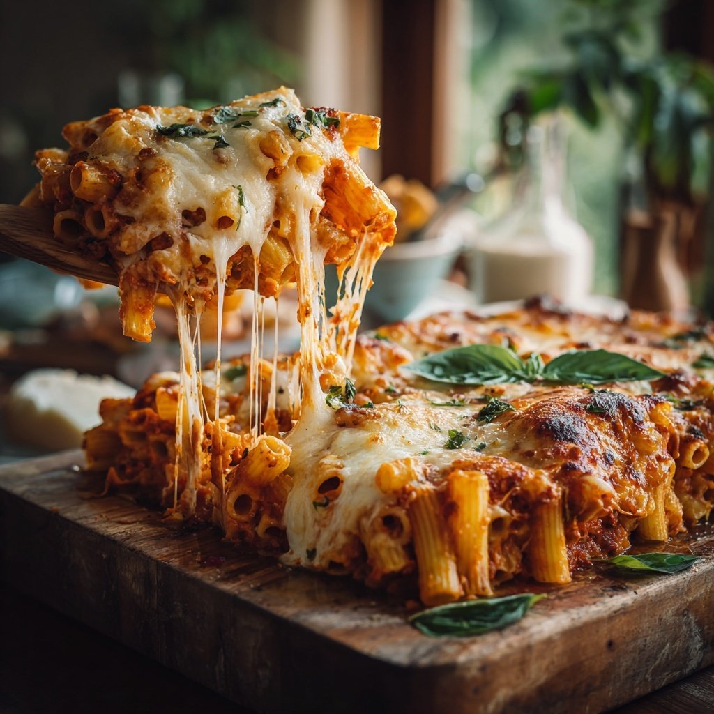 Quick Comfort Food Baked Ziti