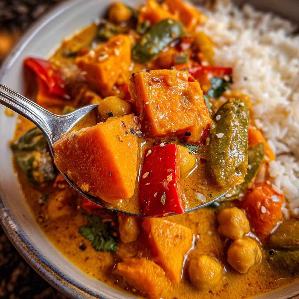 Jamaican Vegetable Curry