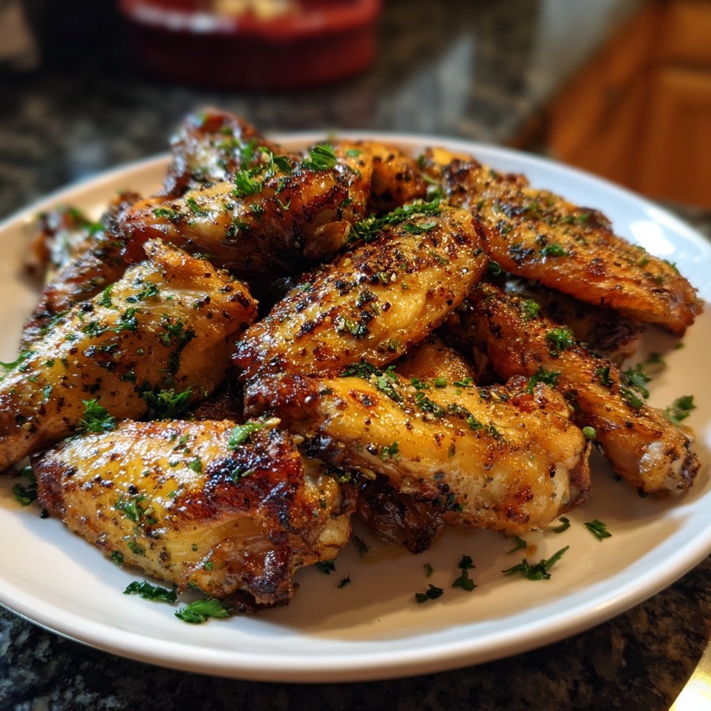 Baked Lemon Pepper Wings